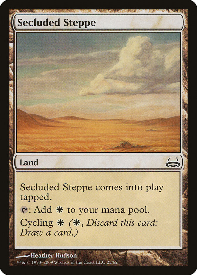 Secluded Steppe [Duel Decks: Divine vs. Demonic] | Total Play
