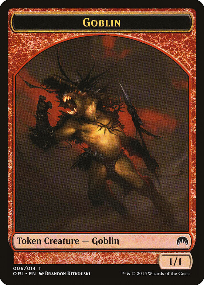 Goblin Token [Magic Origins Tokens] | Total Play