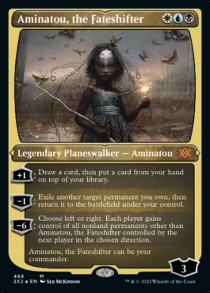 Aminatou, the Fateshifter (Foil Etched) [Double Masters 2022] | Total Play