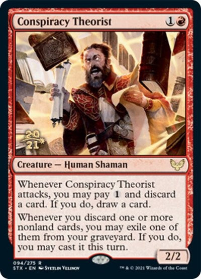 Conspiracy Theorist [Strixhaven: School of Mages Prerelease Promos] | Total Play