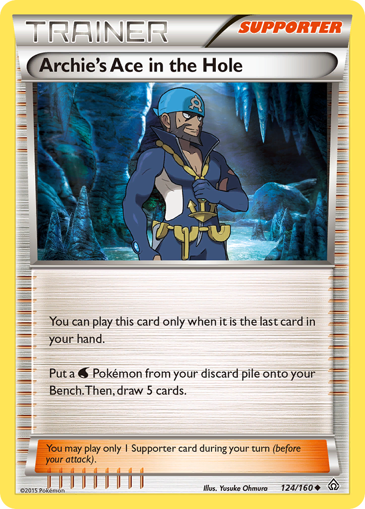 Archie's Ace in the Hole (124/160) [XY: Primal Clash] | Total Play