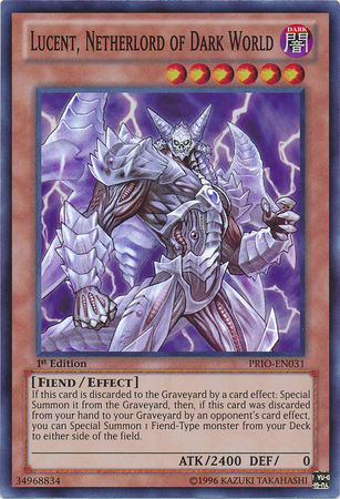 Lucent, Netherlord of Dark World [PRIO-EN031] Super Rare | Total Play