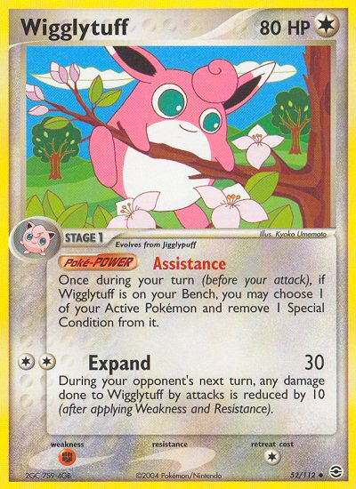 Wigglytuff (52/112) [EX: FireRed & LeafGreen] | Total Play