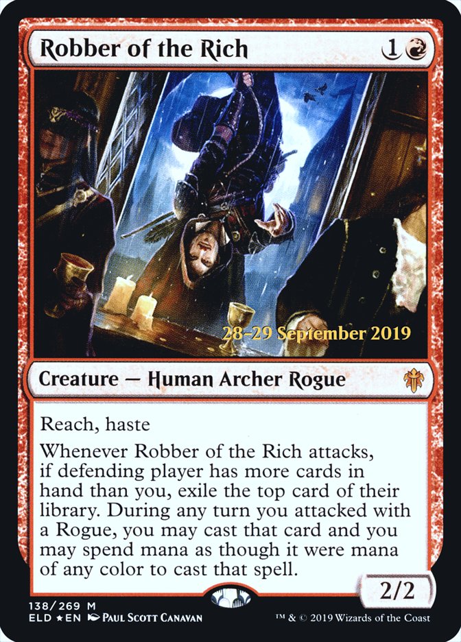 Robber of the Rich [Throne of Eldraine Prerelease Promos] | Total Play
