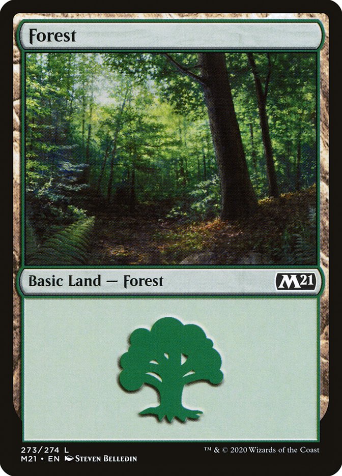 Forest (273) [Core Set 2021] | Total Play