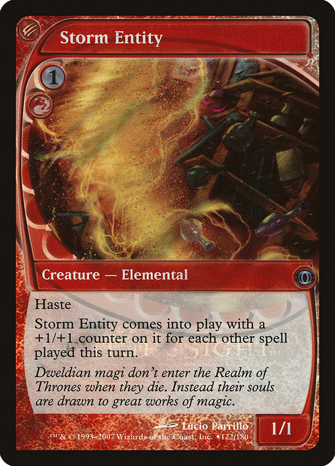 Storm Entity [Future Sight Promos] | Total Play