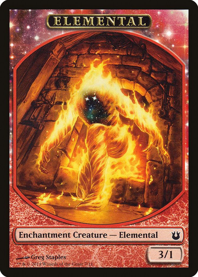 Elemental Token [Born of the Gods Tokens] | Total Play