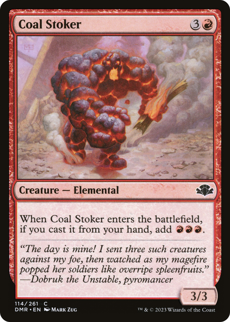 Coal Stoker [Dominaria Remastered] | Total Play
