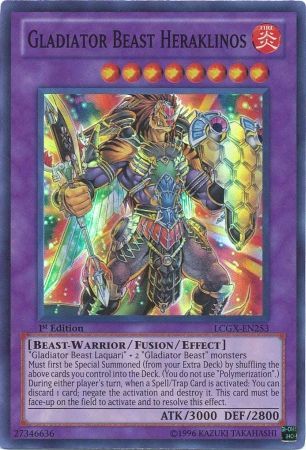 Gladiator Beast Heraklinos [LCGX-EN253] Super Rare | Total Play