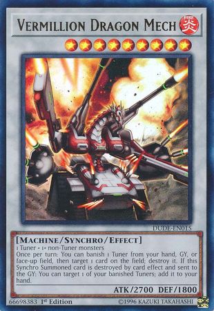 Vermillion Dragon Mech [DUDE-EN015] Ultra Rare | Total Play