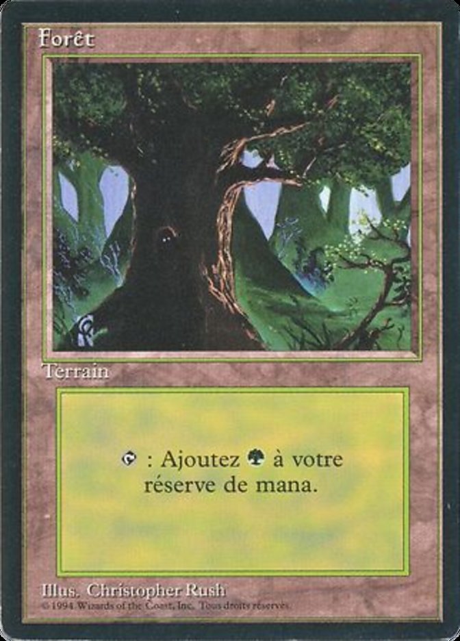 Forest (C) [Foreign Black Border] | Total Play