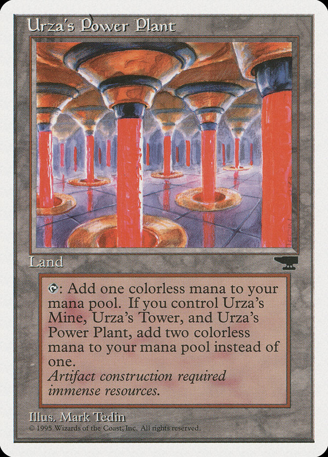 Urza's Power Plant (Red Columns) [Chronicles] | Total Play