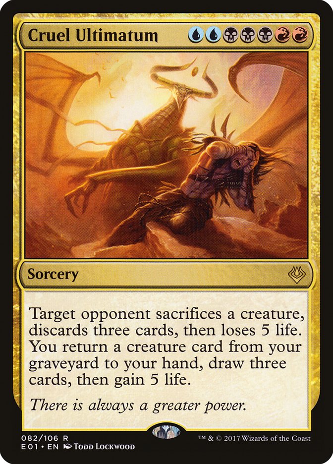 Cruel Ultimatum [Archenemy: Nicol Bolas] | Total Play