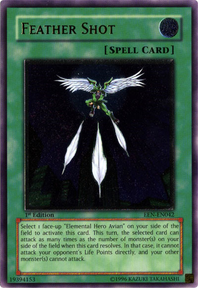 Feather Shot [EEN-EN042] Ultimate Rare | Total Play