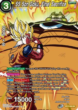 SS Son Goku, Final Sacrifice (BT17-093) [Ultimate Squad] | Total Play