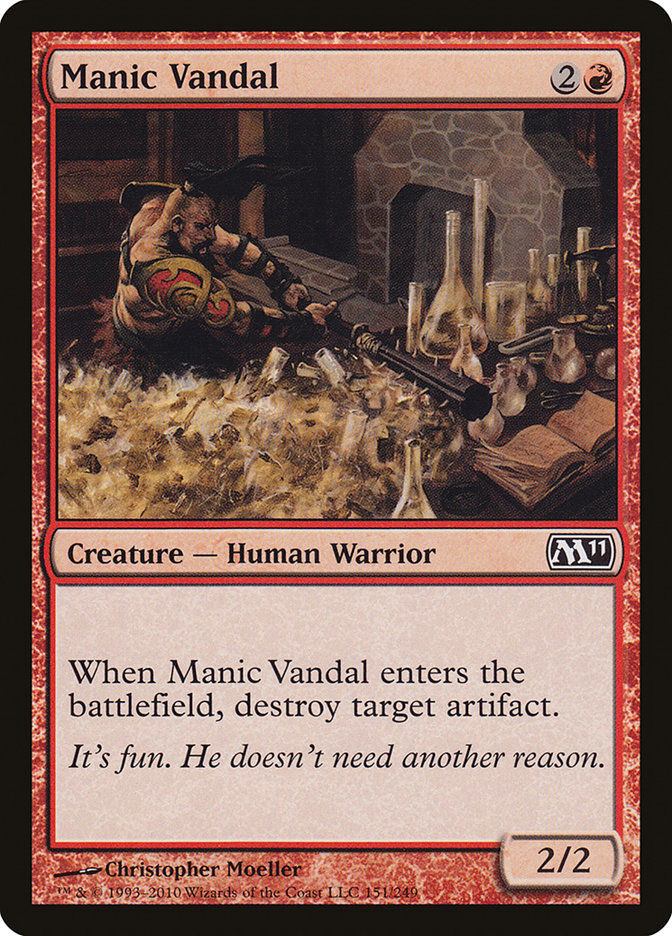 Manic Vandal [Magic 2011] | Total Play