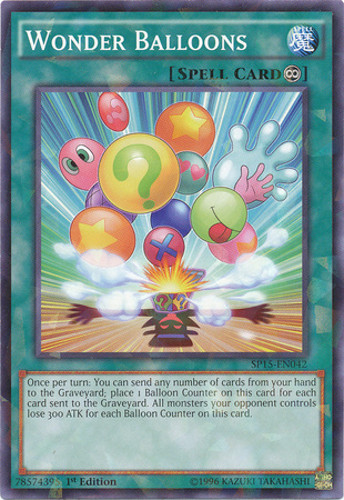 Wonder Balloons [SP15-EN042] Shatterfoil Rare | Total Play