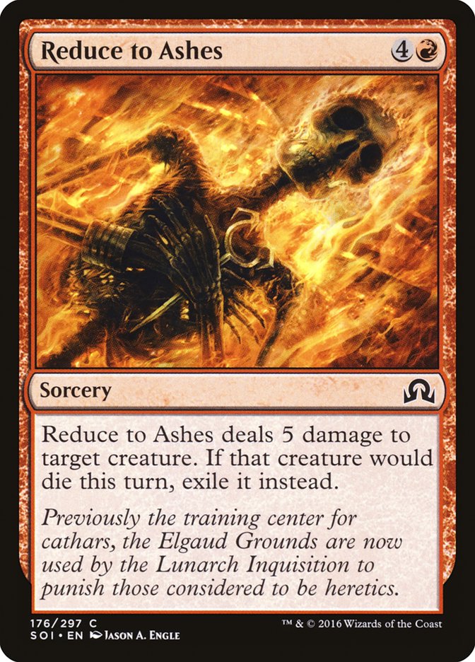 Reduce to Ashes [Shadows over Innistrad] | Total Play