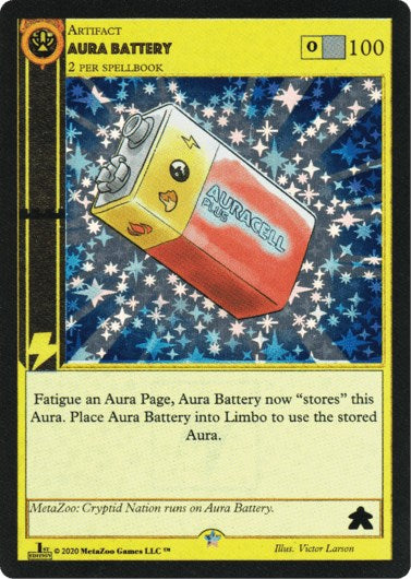 Aura Battery [Sample Cards] | Total Play