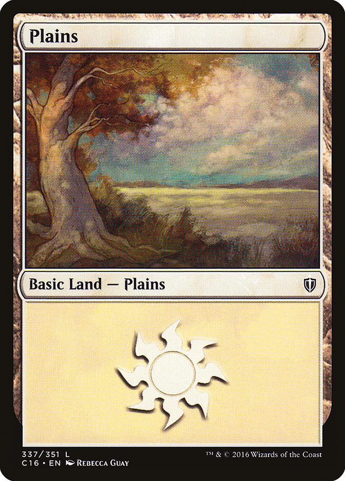 Plains (337) [Commander 2016] | Total Play