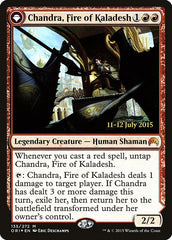 Chandra, Fire of Kaladesh // Chandra, Roaring Flame [Magic Origins Prerelease Promos] | Total Play