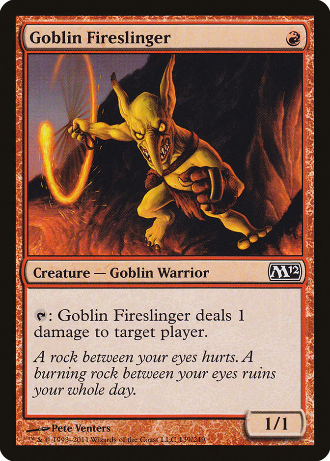Goblin Fireslinger [Magic 2012] | Total Play