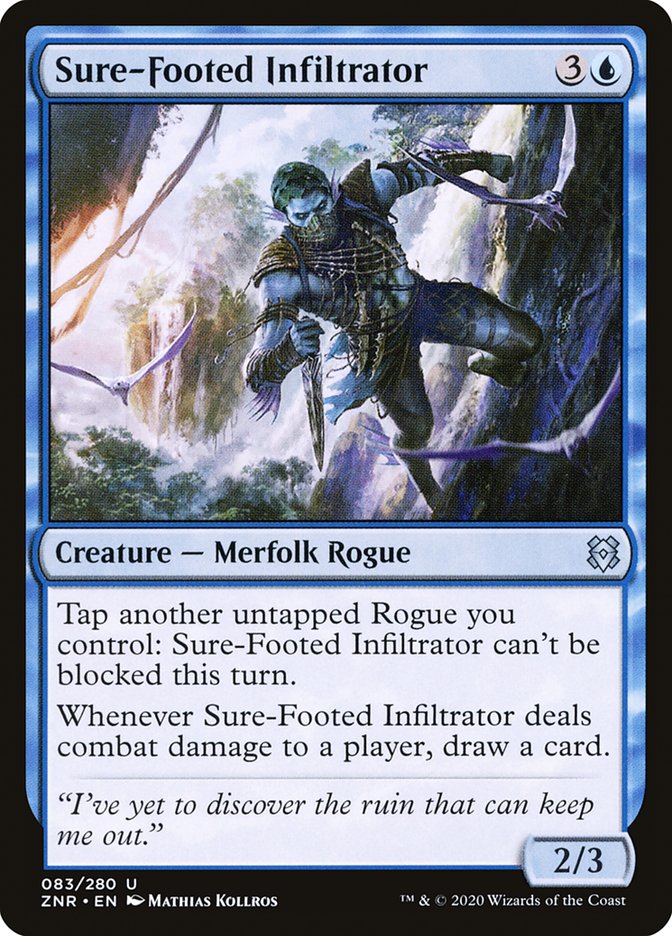 Sure-Footed Infiltrator [Zendikar Rising] | Total Play