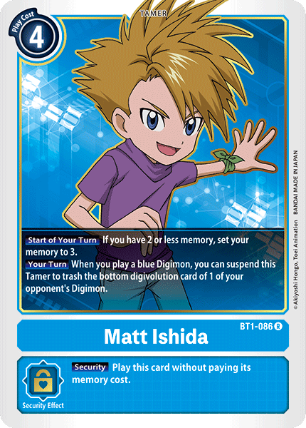 Matt Ishida [BT1-086] [Release Special Booster Ver.1.0] | Total Play