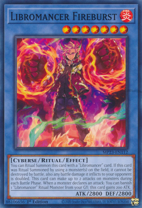 Libromancer Fireburst [MP23-EN112] Rare | Total Play