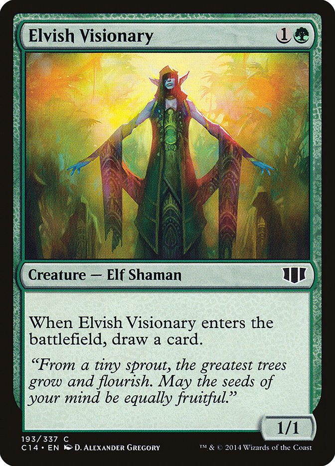 Elvish Visionary [Commander 2014] | Total Play