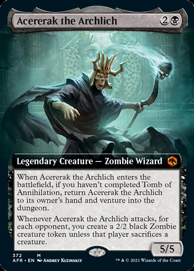 Acererak the Archlich (Extended Art) [Dungeons & Dragons: Adventures in the Forgotten Realms] | Total Play