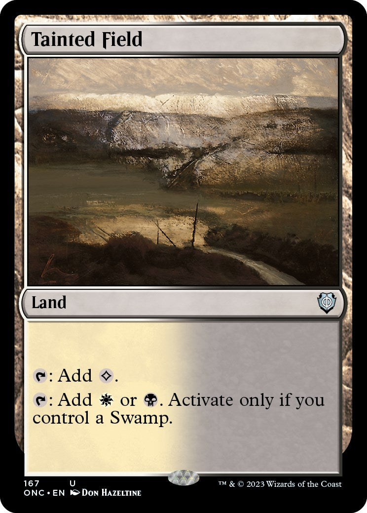 Tainted Field [Phyrexia: All Will Be One Commander] | Total Play