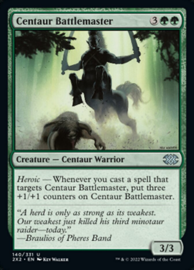 Centaur Battlemaster [Double Masters 2022] | Total Play