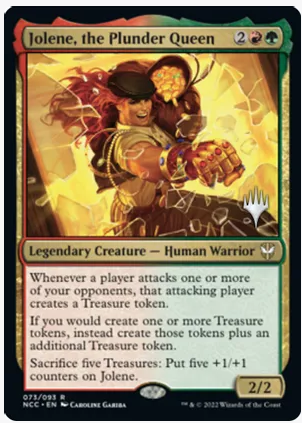 Jolene, the Plunder Queen (Promo Pack) [Streets of New Capenna Commander Promos] | Total Play