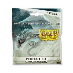 Dragon Shield: Standard Size 100ct Inner Sleeves - Perfect Fit Sideloader (Clear 'Naluapo') | Total Play