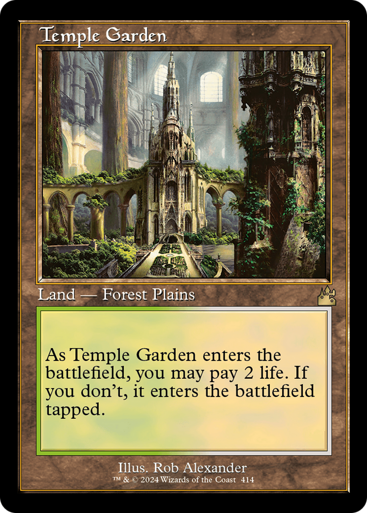 Temple Garden (Retro) [Ravnica Remastered] | Total Play