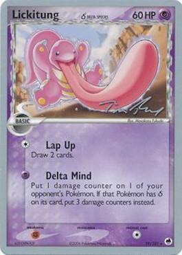 Lickitung (19/101) (Delta Species) (Legendary Ascent - Tom Roos) [World Championships 2007] | Total Play