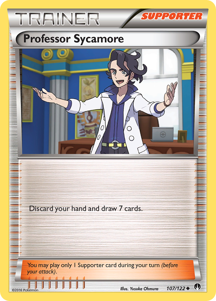 Professor Sycamore (107/122) [XY: BREAKpoint] | Total Play