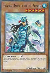 General Raiho of the Ice Barrier [SDFC-EN015] Common | Total Play