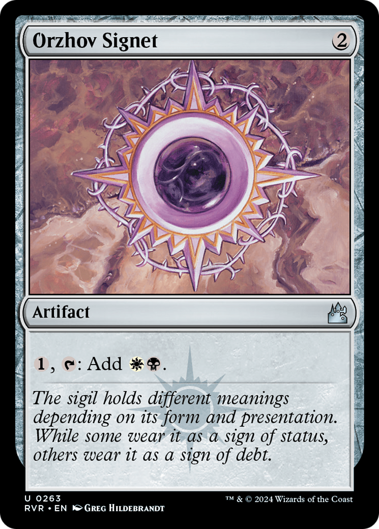 Orzhov Signet [Ravnica Remastered] | Total Play