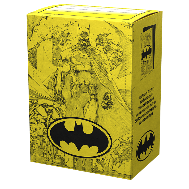 Dragon Shield: Standard 100ct Art Sleeves - Batman Core | Total Play