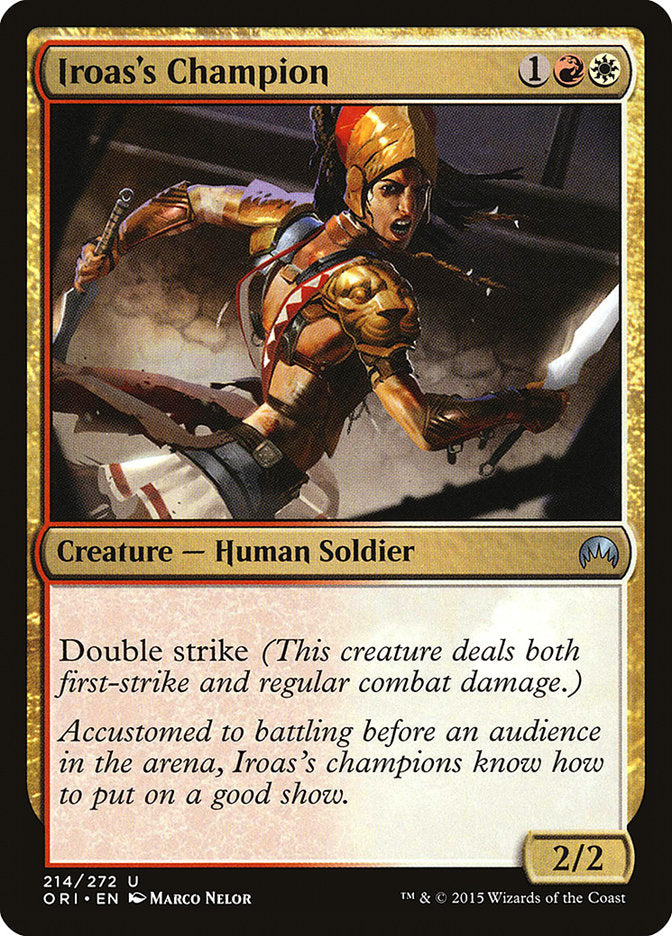 Iroas's Champion [Magic Origins] | Total Play