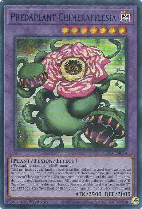 Predaplant Chimerafflesia (Blue) [LDS3-EN074] Ultra Rare | Total Play