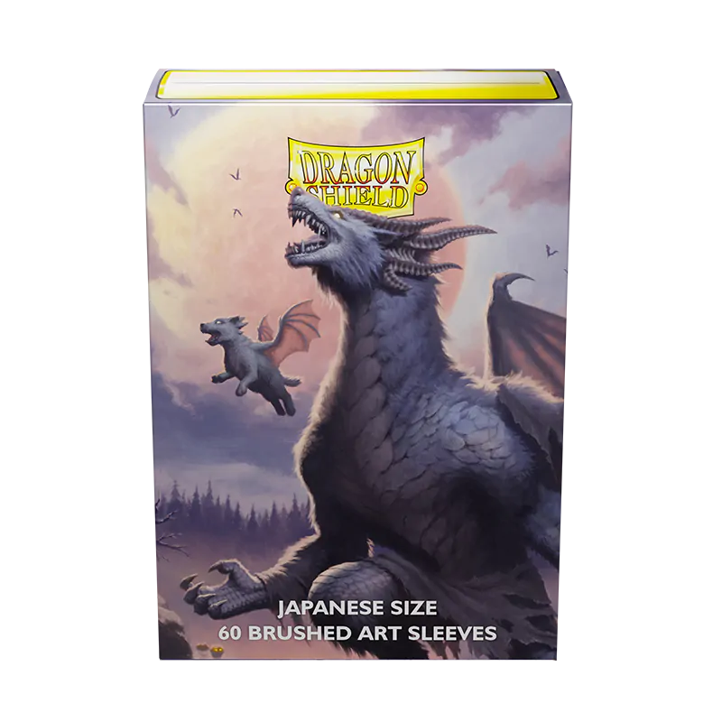 Dragon Shield: Japanese Size 60ct Brushed Art Sleeves - Halloween (2023) | Total Play