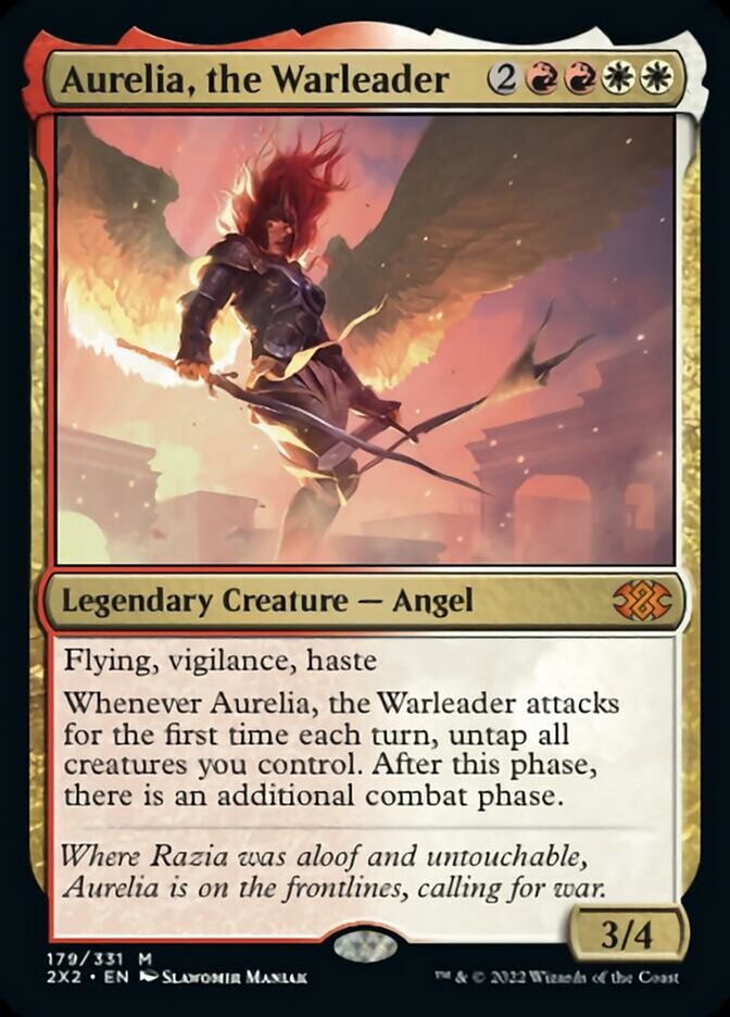 Aurelia, the Warleader [Double Masters 2022] | Total Play