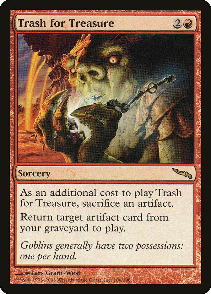 Trash for Treasure [Mirrodin] | Total Play