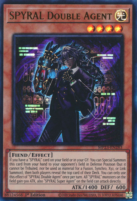 SPYRAL Double Agent [MP23-EN283] Ultra Rare | Total Play