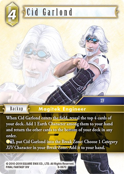Cid Garlond [Opus IX] | Total Play