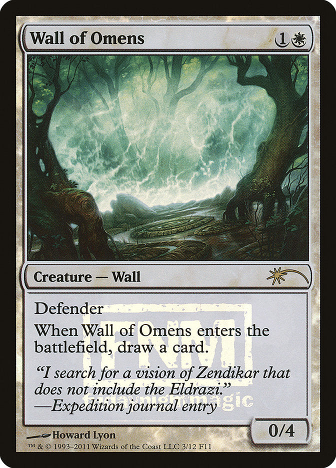 Wall of Omens [Friday Night Magic 2011] | Total Play