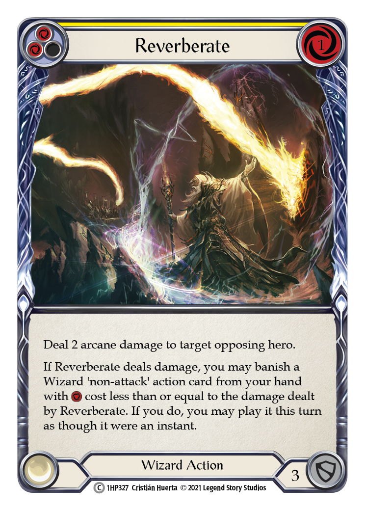 Reverberate (Yellow) [1HP327] (History Pack 1) | Total Play